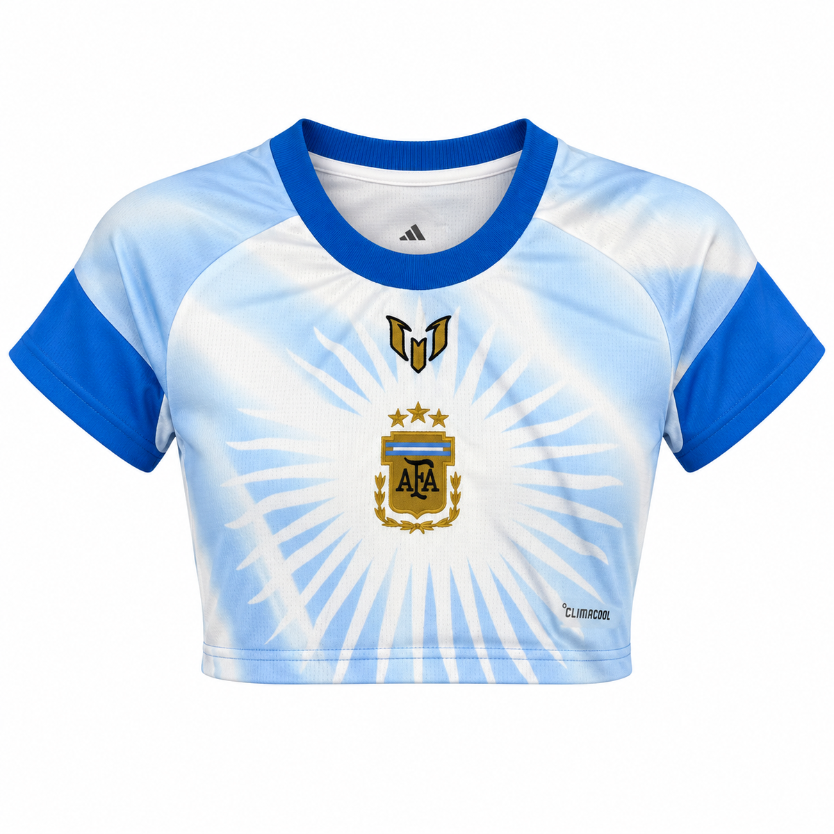 Crop Top Mujer Pre-Partido Argentina - Despedida Messi