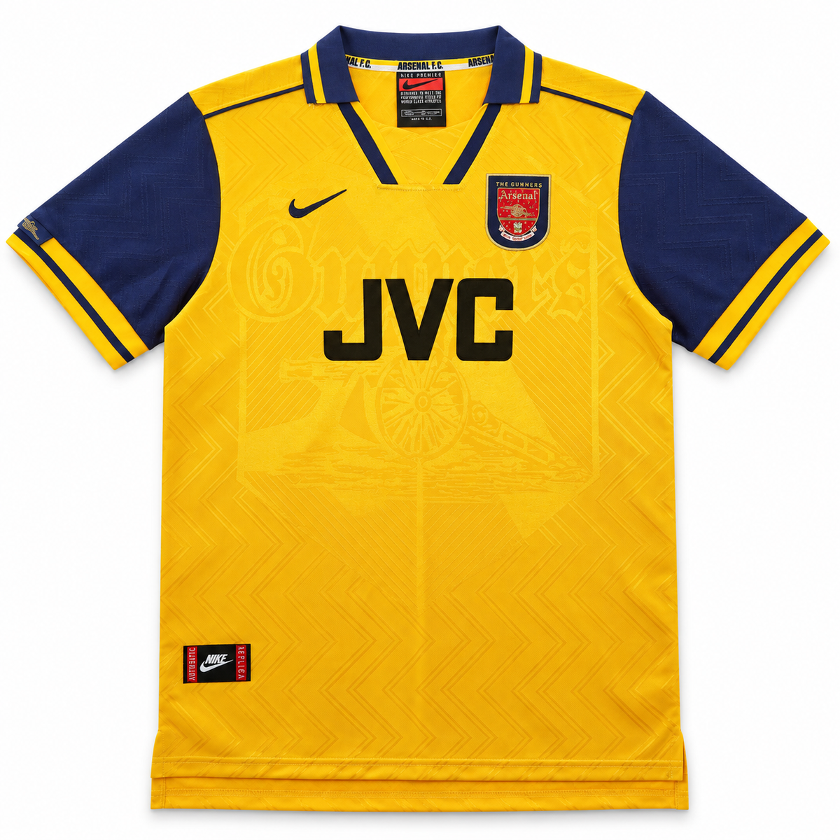 Camiseta Retro Arsenal 1996/97 - 2ª Equipación