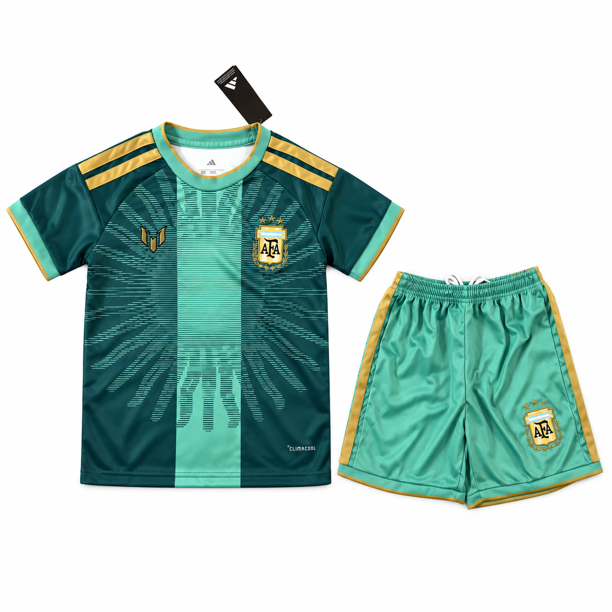 Conjunto Infantil Argentina Mundial 2026 - Edición Especial Despedida Messi
