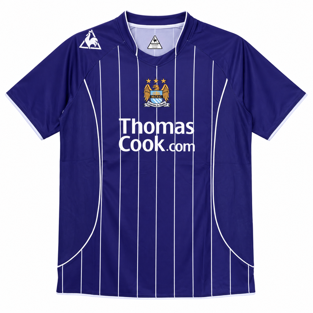 Camiseta Retro Manchester City 2007/08 - 2ª Equipación