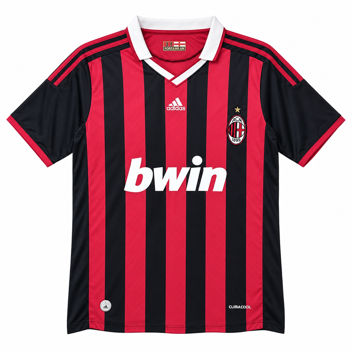 Camiseta Retro Ac Milán 2009/10 - 1ª Equipación