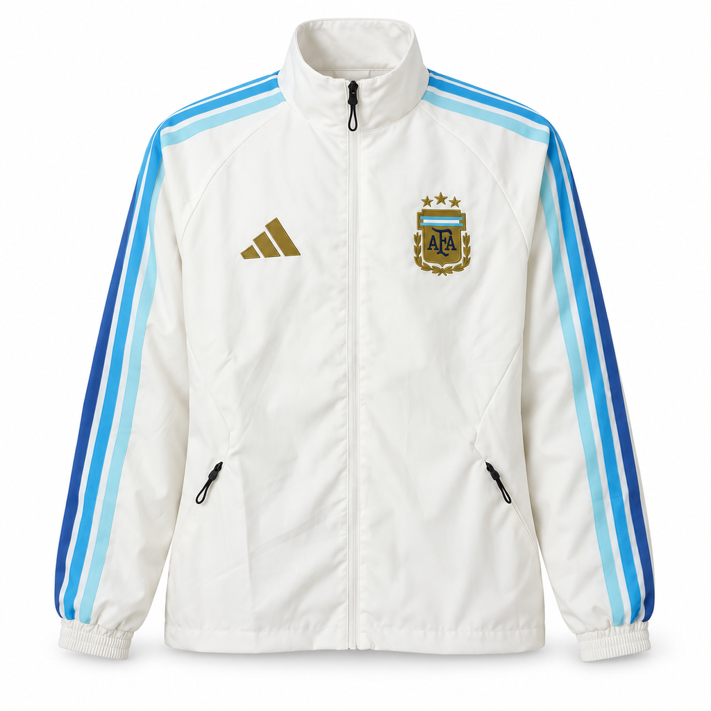 Cortavientos Argentina Mundial 2026 - Blanco