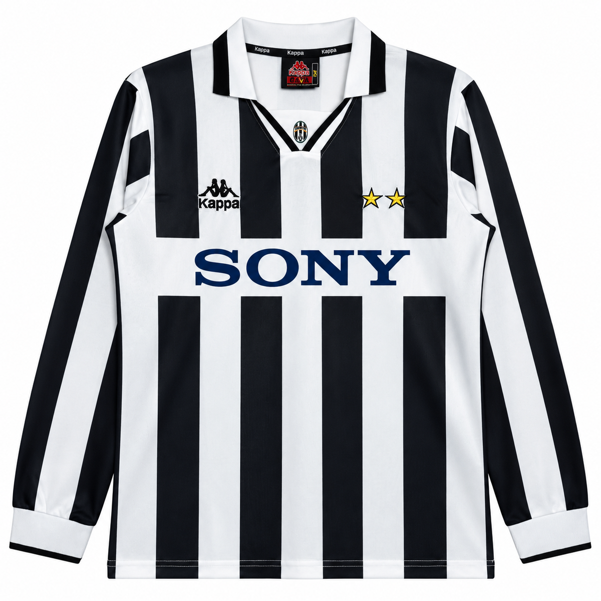 Camiseta Retro Juventus 1995/96 - 1ª Equipación Manga Larga
