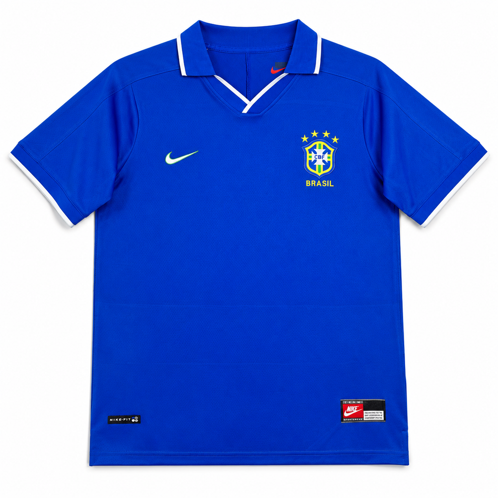 Camiseta Retro Brasil 1997 - 2ª Equipación