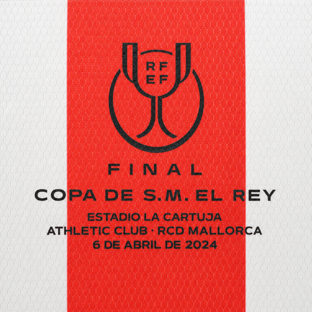 Camiseta Athletic Club - Edición Final Copa del Rey 2024