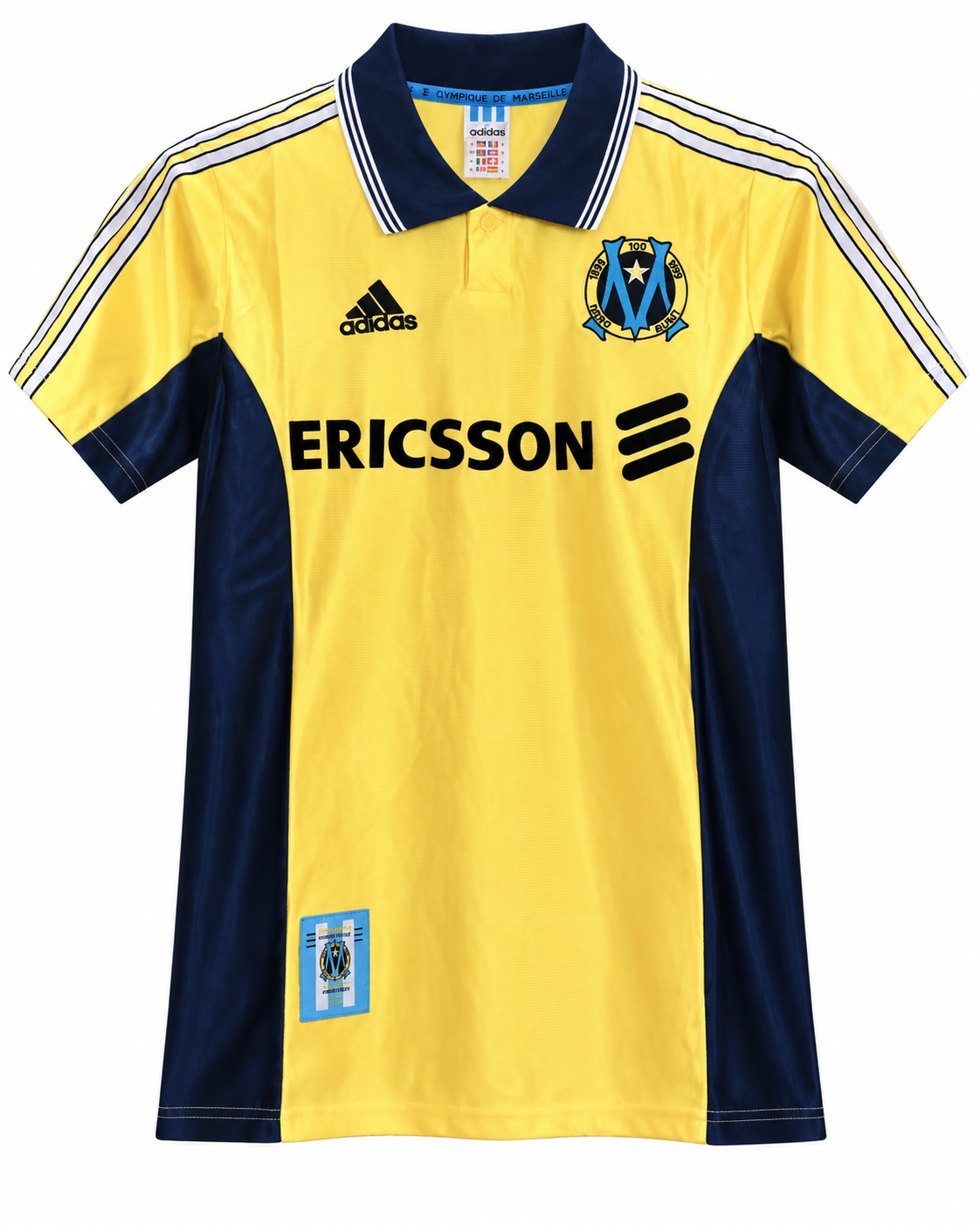Camiseta Retro Olympique De Marsella 1998/99 - 3ª Equipación
