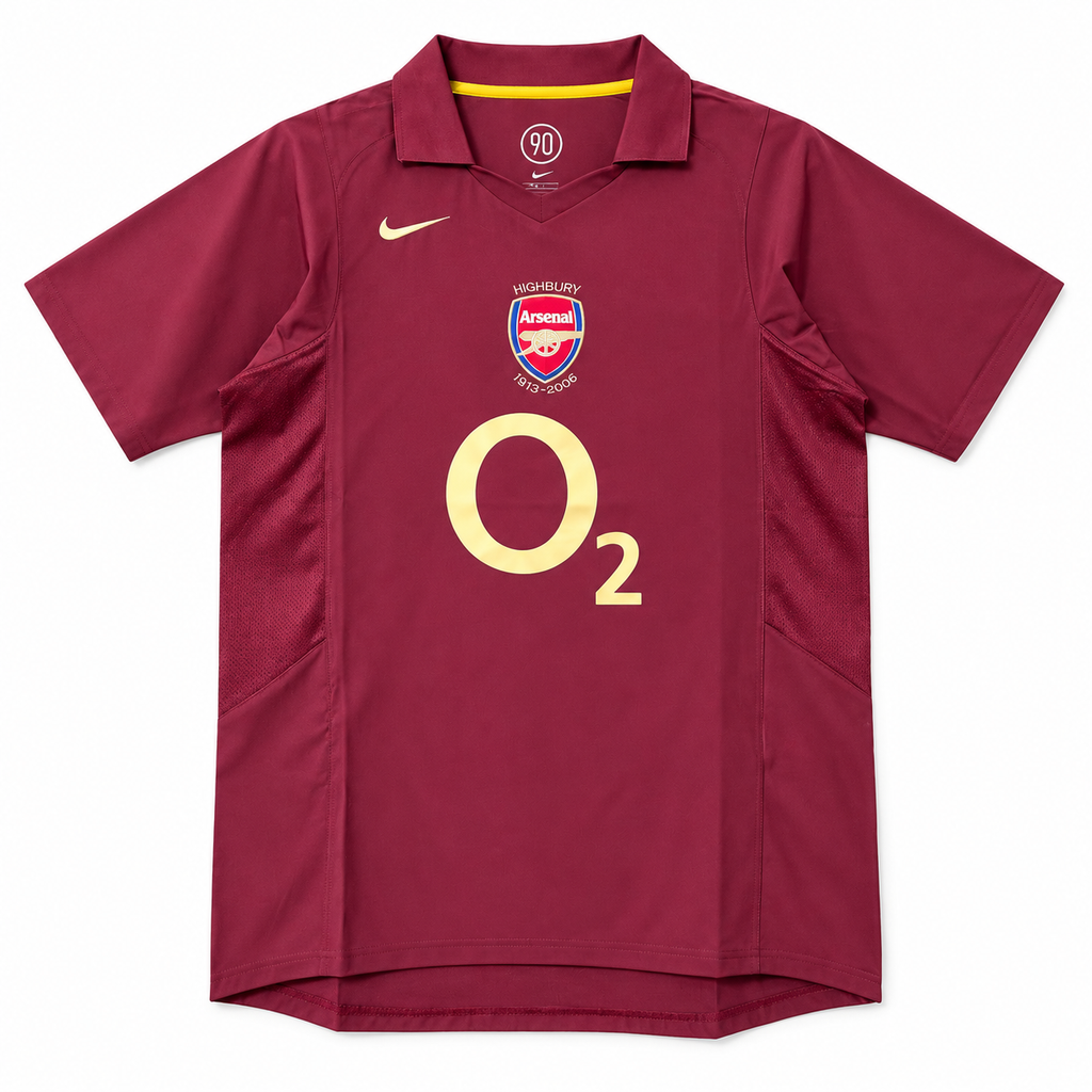 Camiseta Retro Arsenal 2005/06 - 1ª Equipación