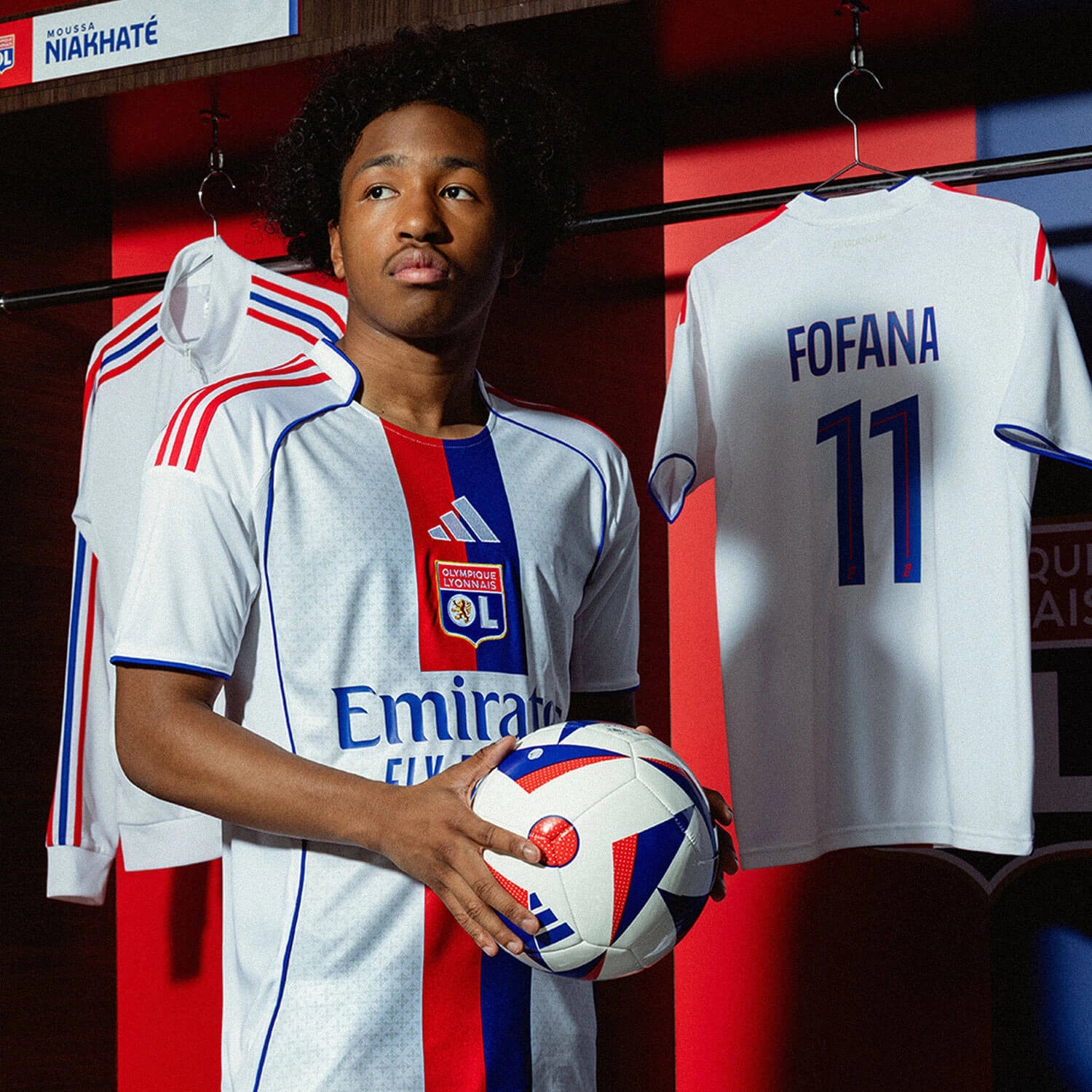 Camiseta Olympique de Lyon 2025/26 - 1ª Equipación