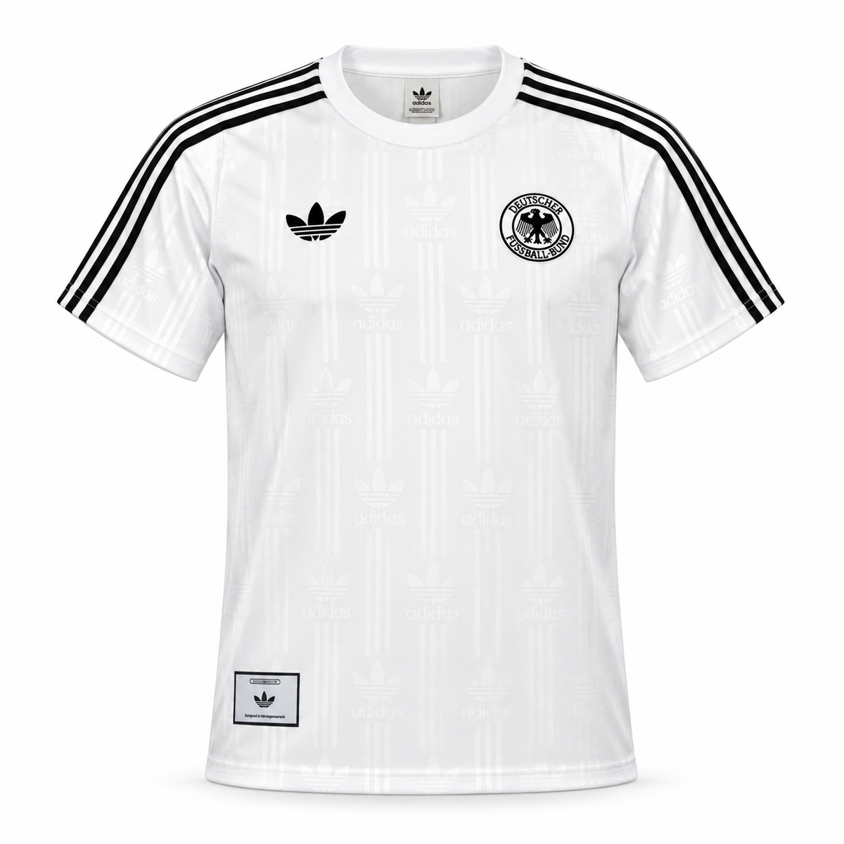 Camiseta Pre-Partido Alemania Mundial 2026 - Blanca