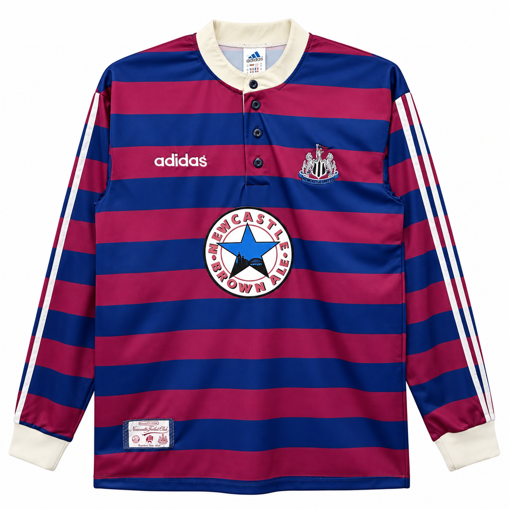 Camiseta Retro Newcastle 1995/96 - 2ª Equipación Manga Larga