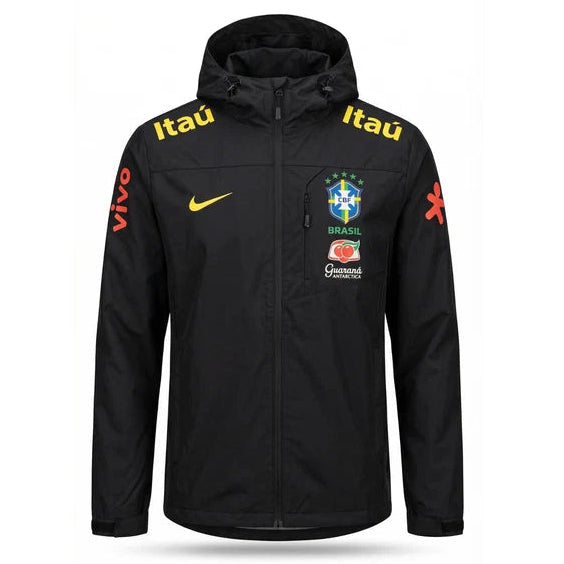 Cortavientos Brasil Mundial 2026 - Negro