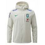 Cortavientos Brasil Mundial 2026 - Blanco