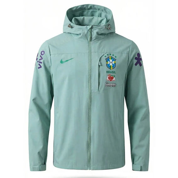 Cortavientos Brasil Mundial 2026 - Verde