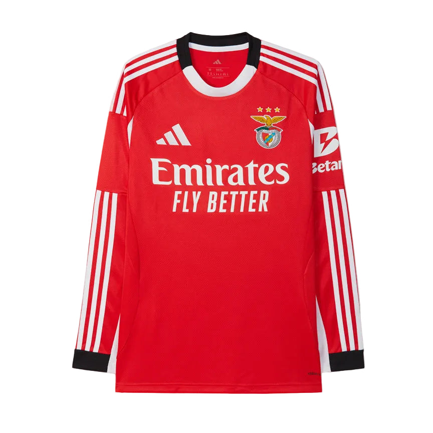Camiseta Benfica 2025/26 - 1ª Equipación Manga Larga