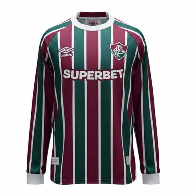 Camiseta Fluminense 2025/26 - 1ª Equipación Manga Larga