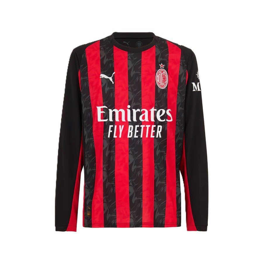 Camiseta Ac Milán 2025/26 - 1ª Equipación Manga Larga