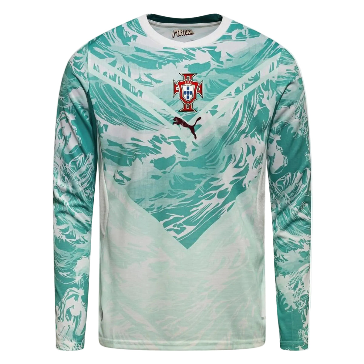 Camiseta Portugal Mundial 2026 - 2ª Equipación Manga Larga