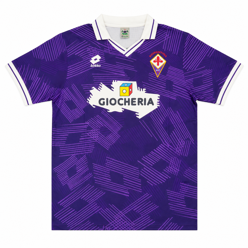 Camiseta Retro AFC Fiorentina 1991/92 - 1ª Equipación
