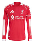 Camiseta Liverpool Fc 2025/26 - 1ª Equipación Manga Larga