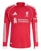 Camiseta Liverpool Fc 2025/26 - 1ª Equipación Manga Larga