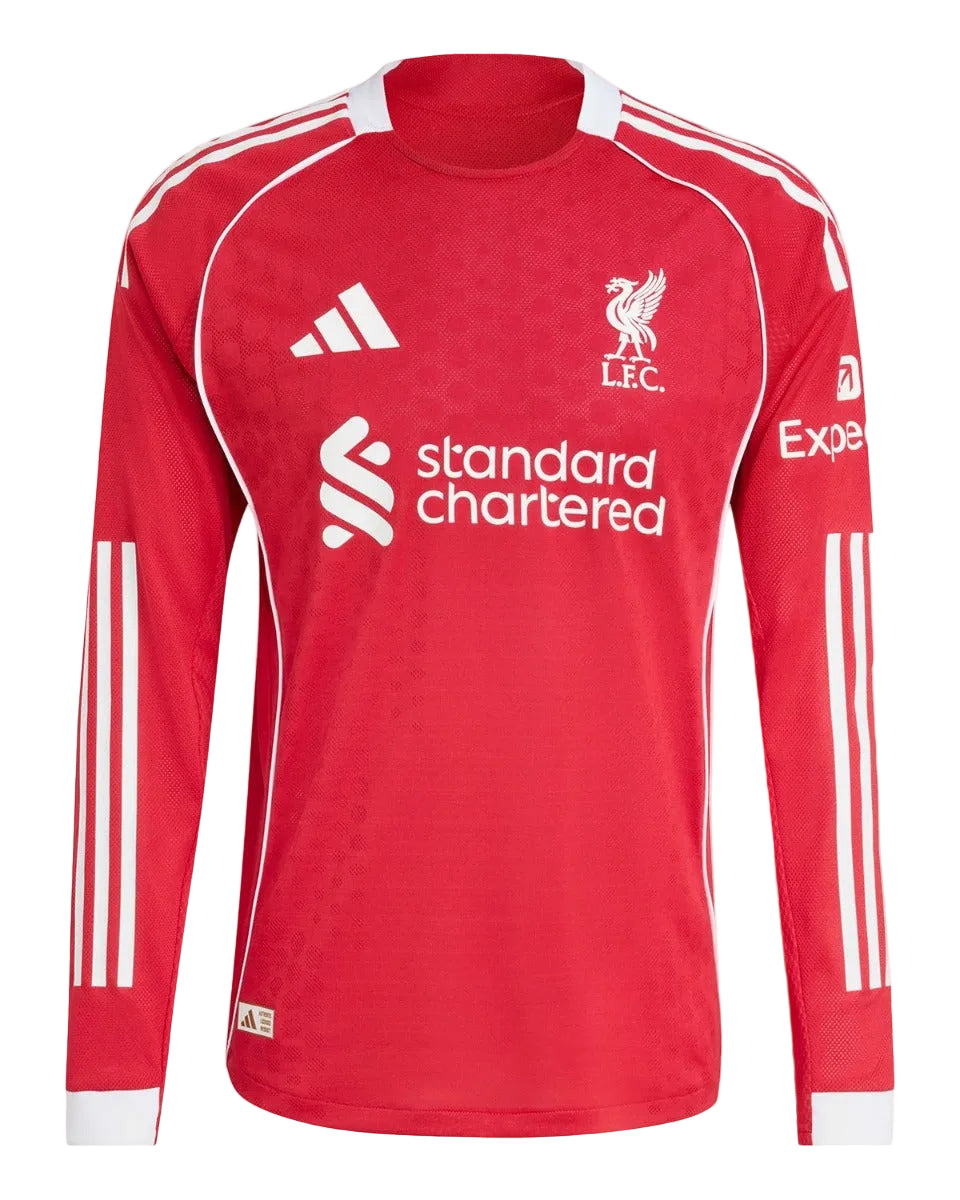 Camiseta Liverpool Fc 2025/26 - 1ª Equipación Manga Larga