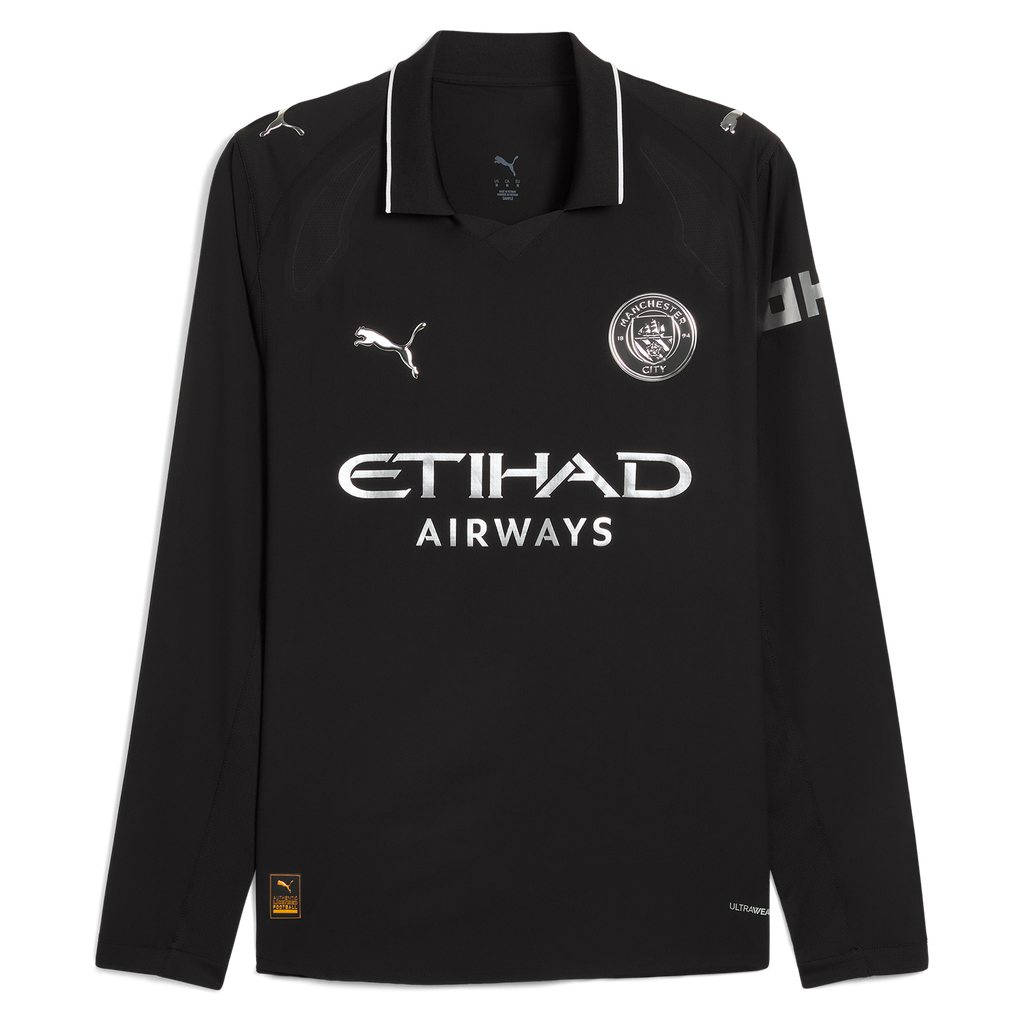Camiseta Manchester City 2025/26 - 2ª Equipación Manga Larga