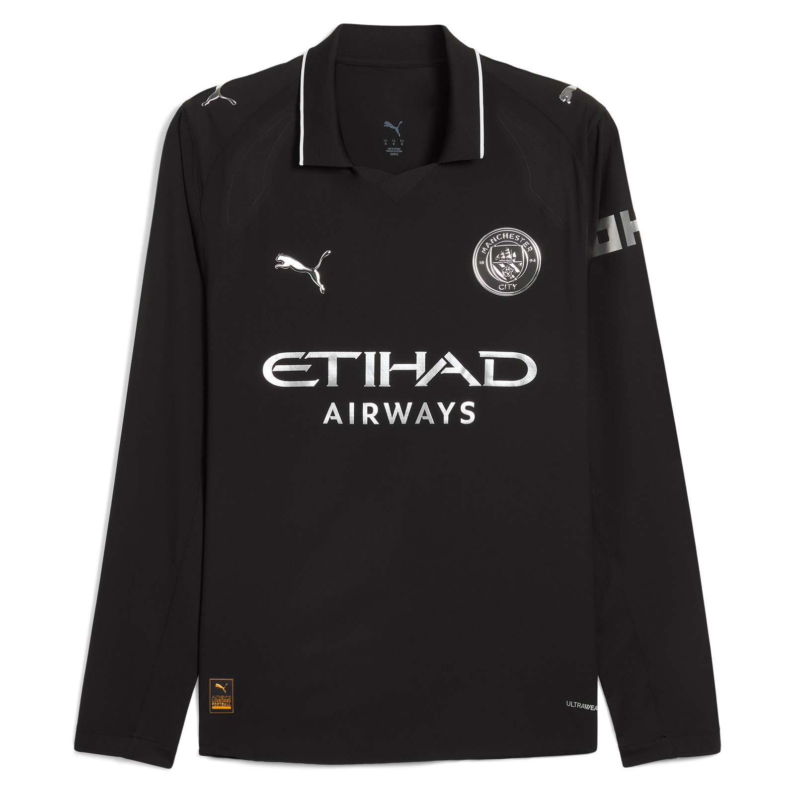 Camiseta Manchester City 2025/26 - 2ª Equipación Manga Larga