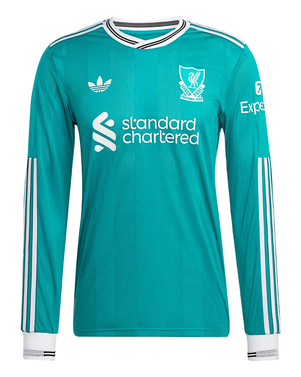 Camiseta Liverpool Fc 2025/26 - 3ª Equipación Manga Larga