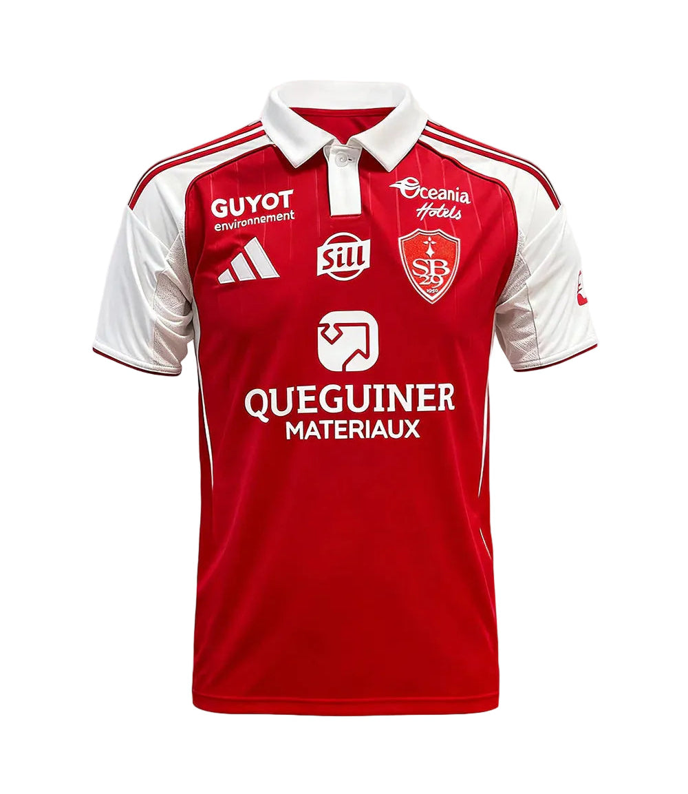 Camiseta Stade Brestois 2025/26 - 1ª Equipación