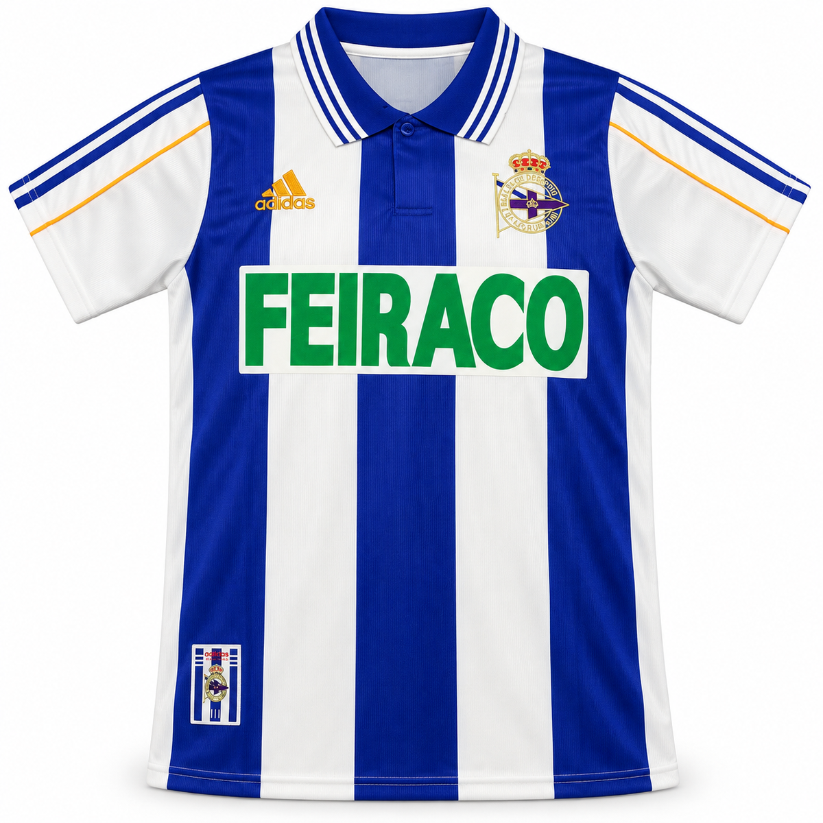 Camiseta Retro Deportivo de la Coruña 1998/00 - 1ª Equipación