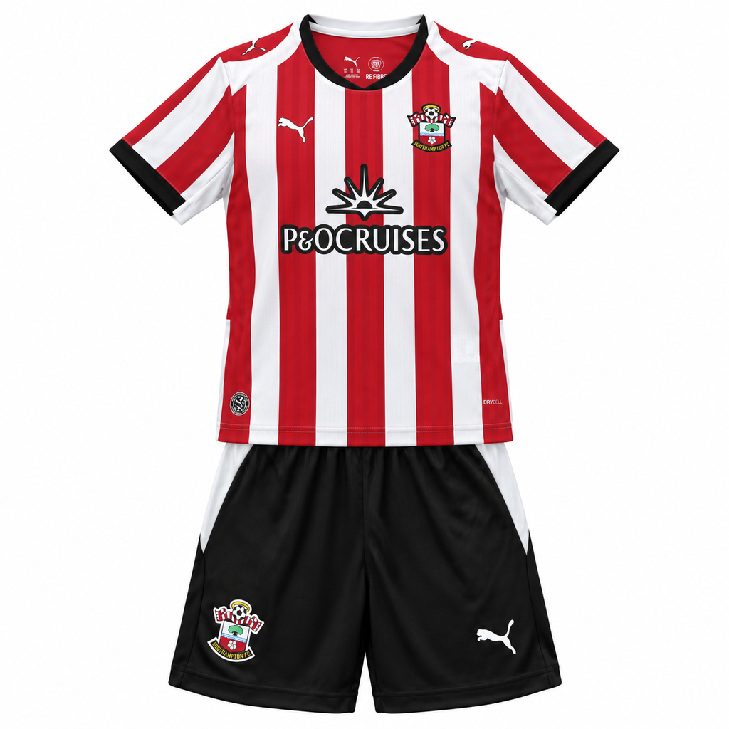 Conjunto Infantil Southampton 2026/27 - 1ª Equipación