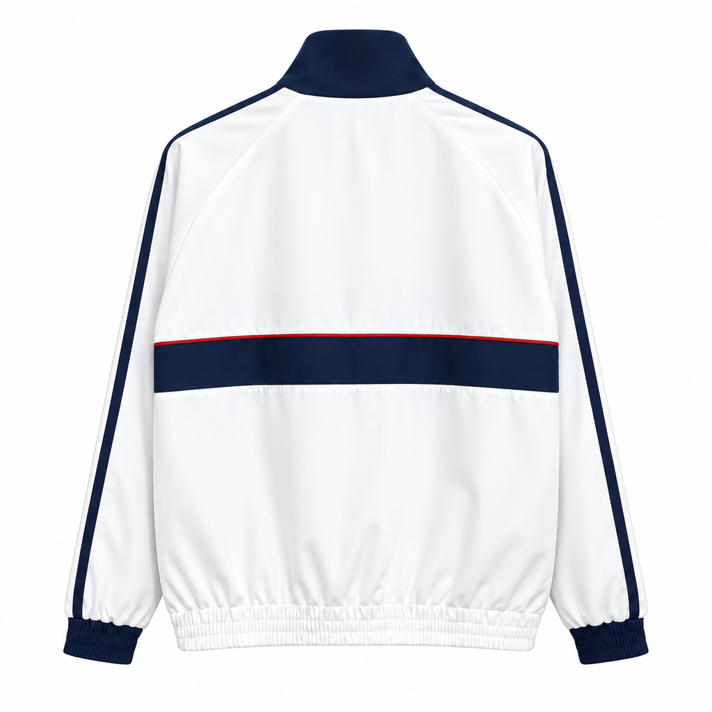 Cortavientos Retro Bayern Múnich - Blanco
