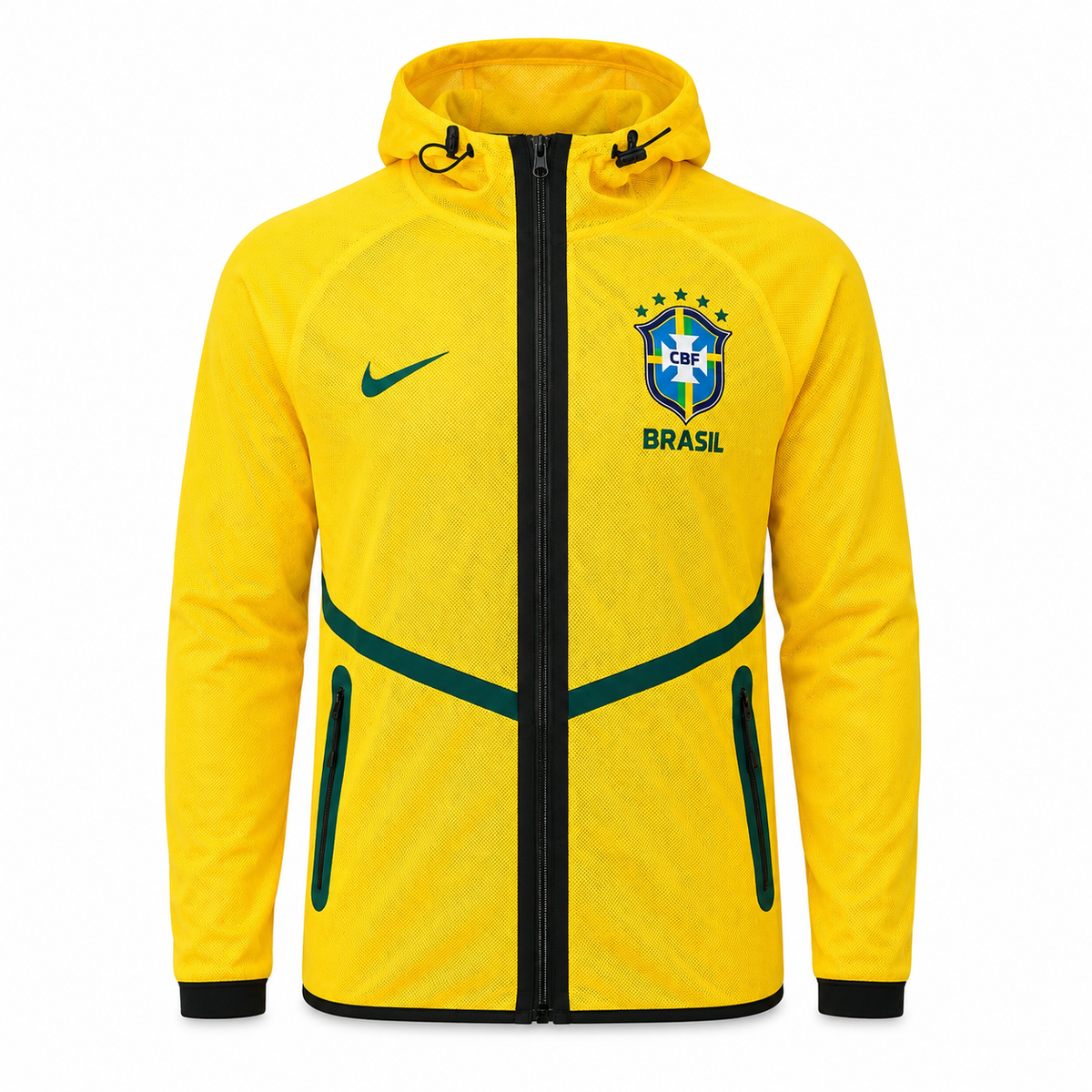 Cortavientos Brasil Mundial 2026 - Amarillo
