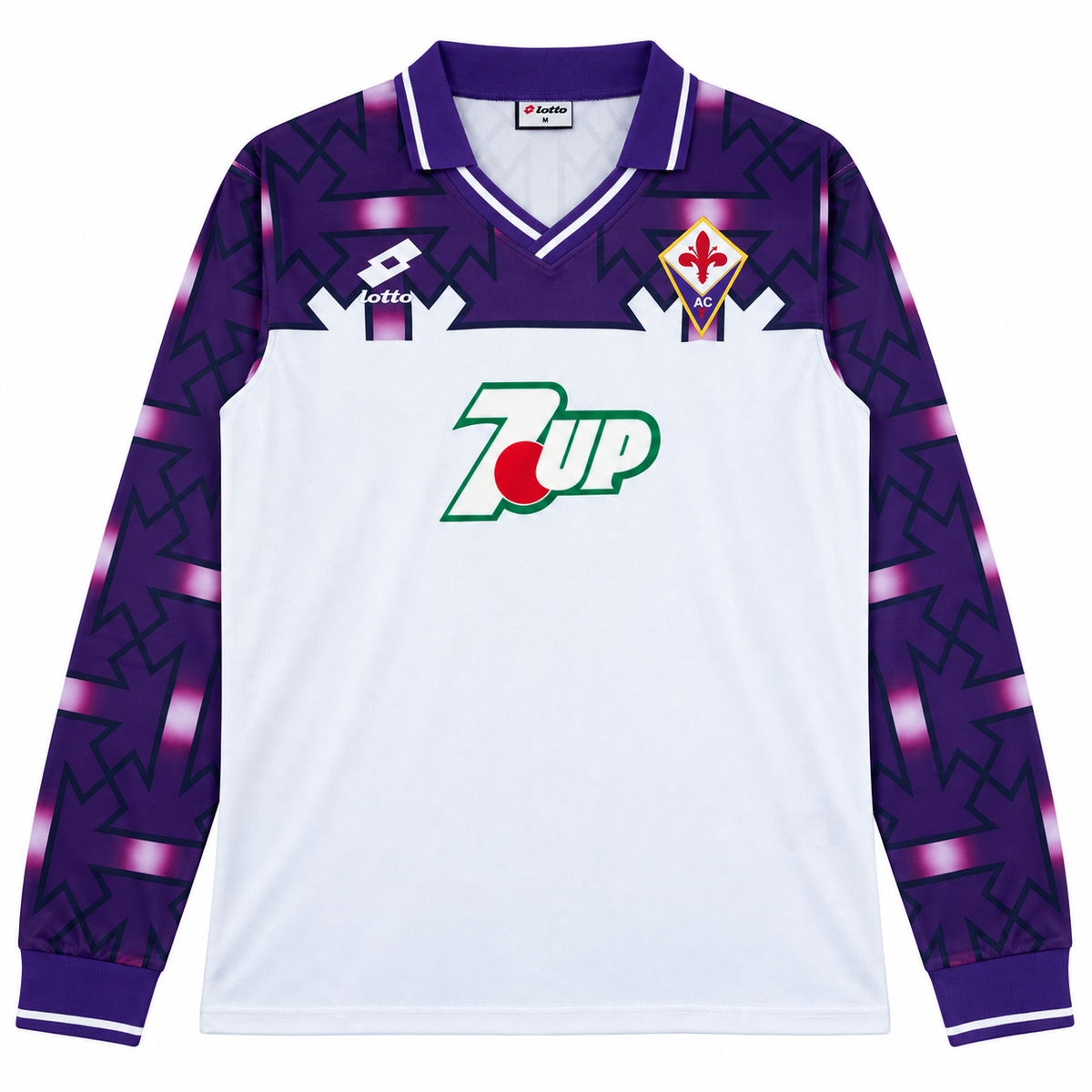Camiseta Retro Afc Fiorentina 1992/93 - 2ª Equipación Manga Larga