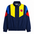 Cortavientos Retro Colombia Mundial 2026 - Azul Marino