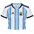 Crop Top Argentina Mundial 2026 - 1ª Equipación