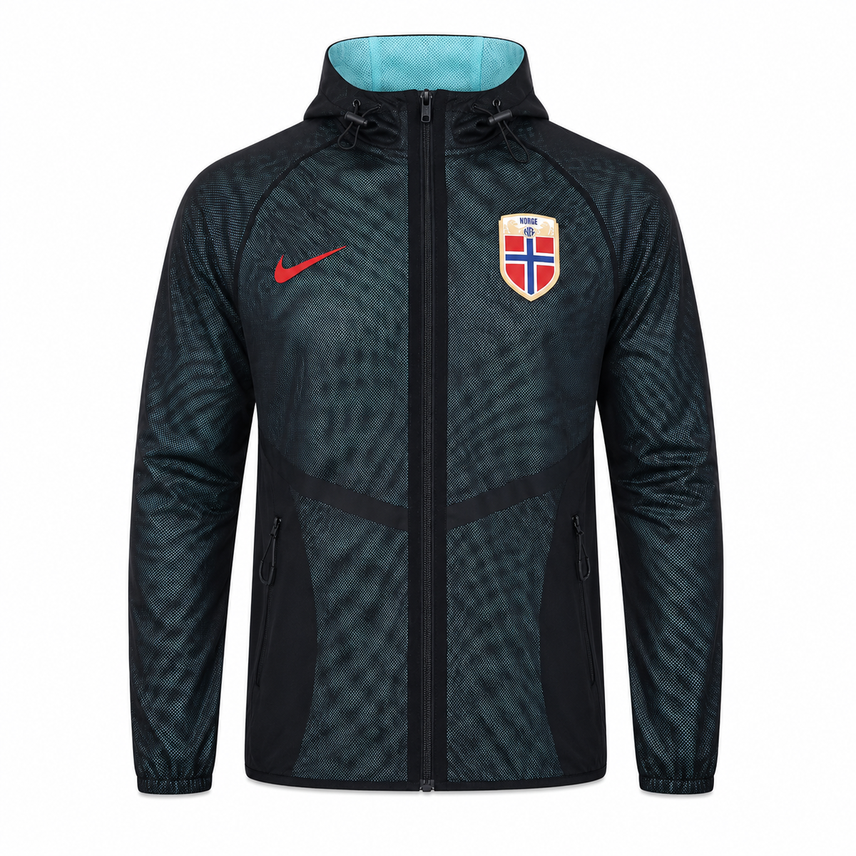 Cortavientos Noruega Mundial 2026 - Negro