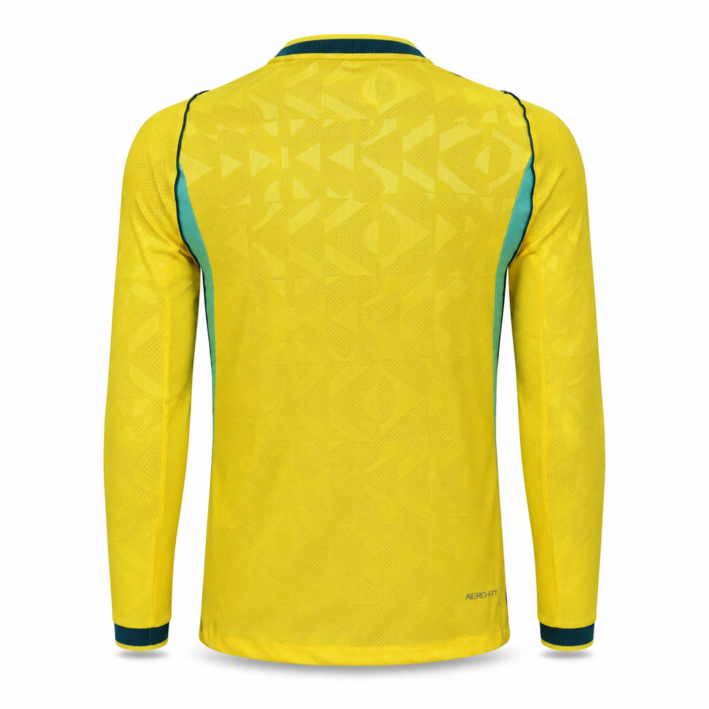 Camiseta Brasil Mundial 2026 - 1ª Equipación Manga Larga