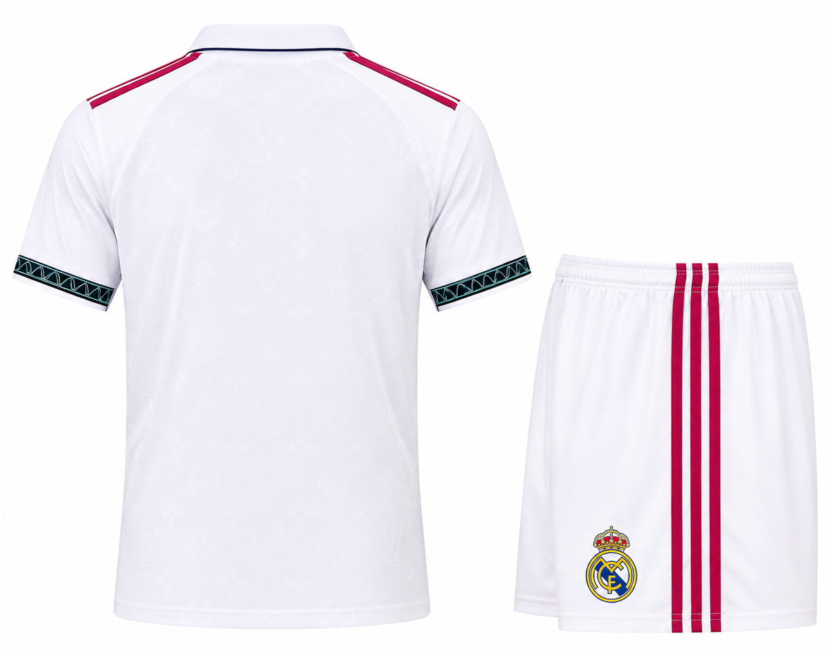 Conjunto Infantil Real Madrid - Edición Especial Rosa/Verde
