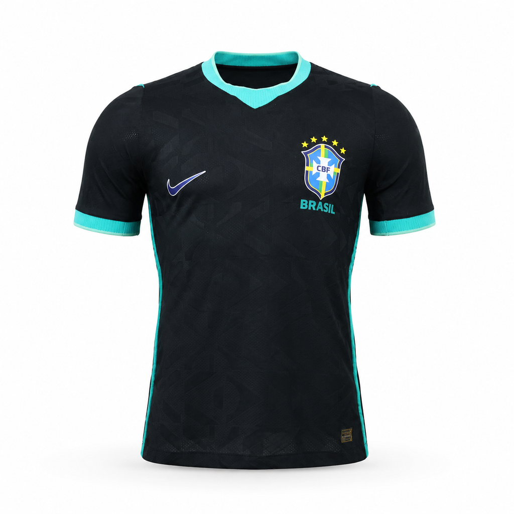 Camiseta Brasil Mundial 2026 - Edición Especial Negra