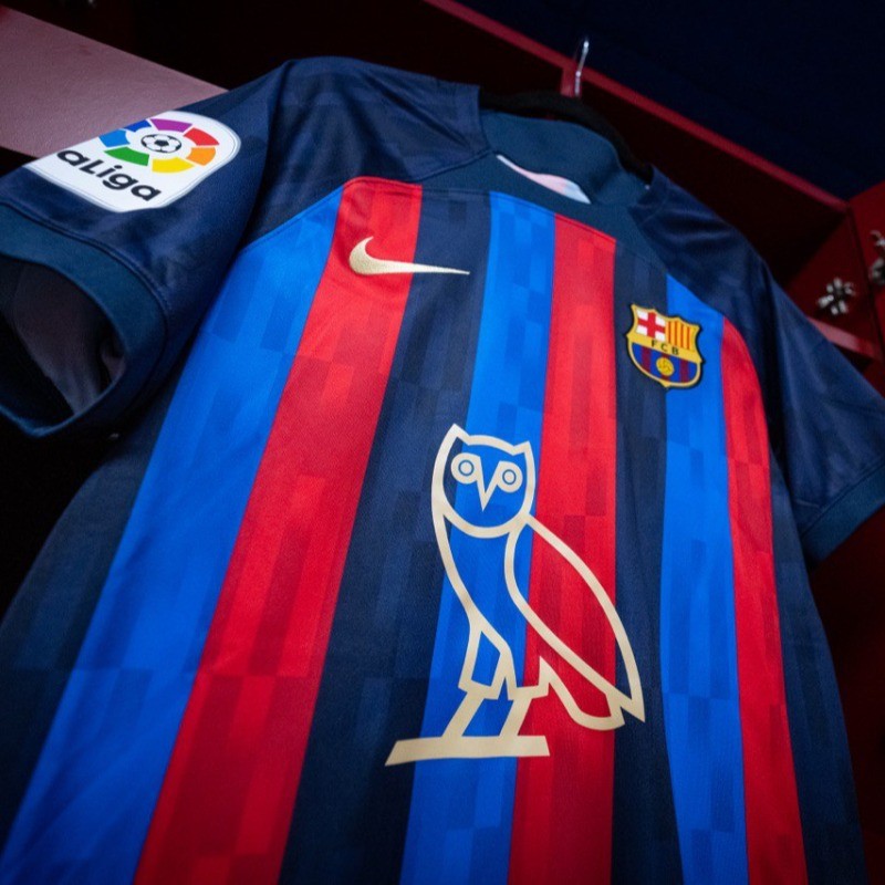 Camiseta Fc Barcelona Drake 2022/23 - 1ª Equipación Edición Cantante
