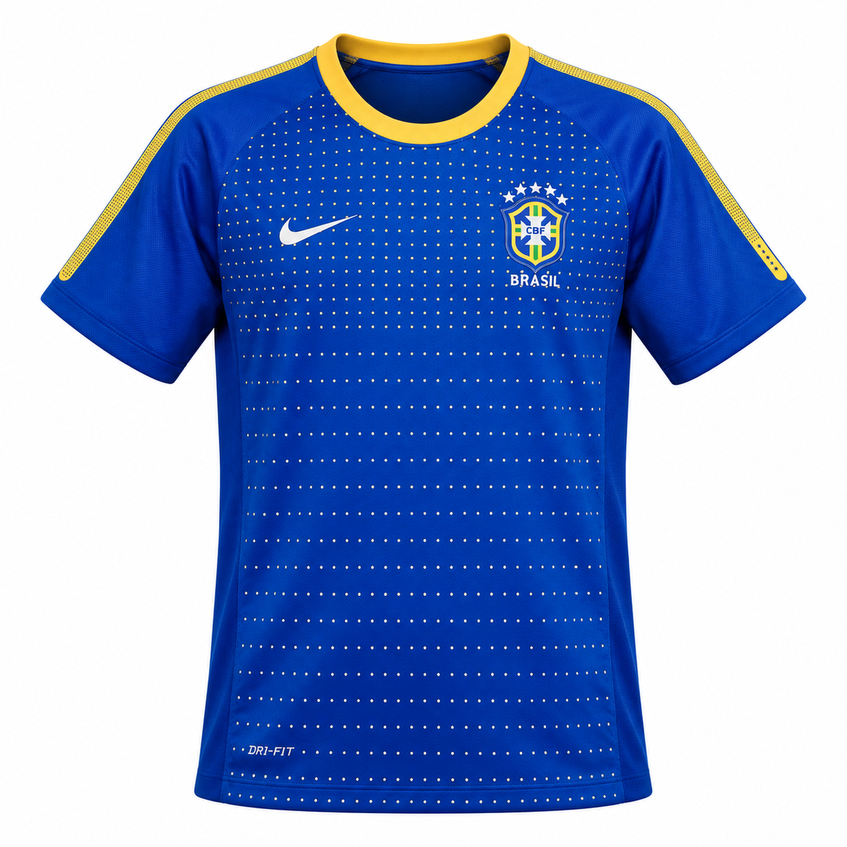 Camiseta Retro Brasil 2010 - 2ª Equipación