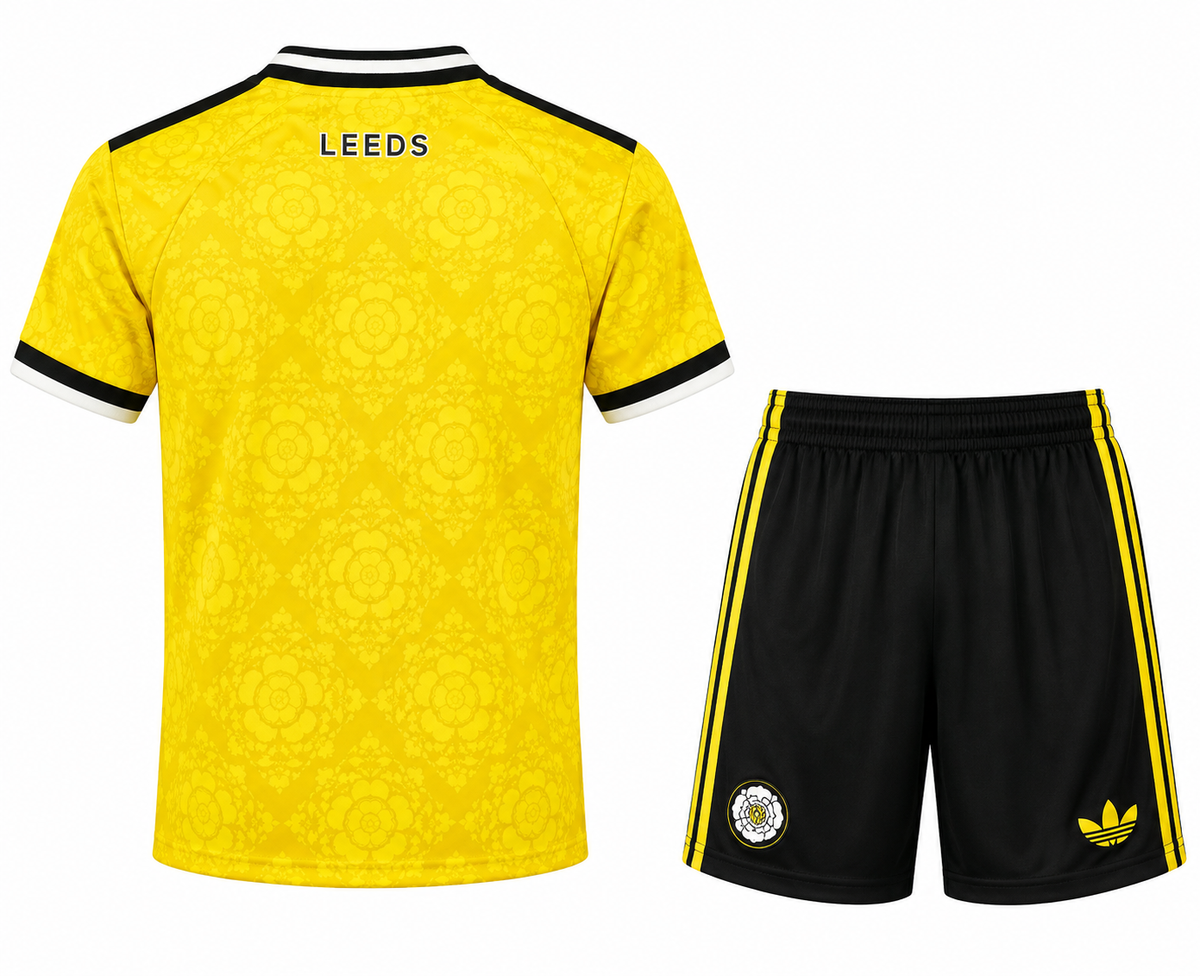 Conjunto Infantil Leeds United 2026/27 - 2ª Equipación