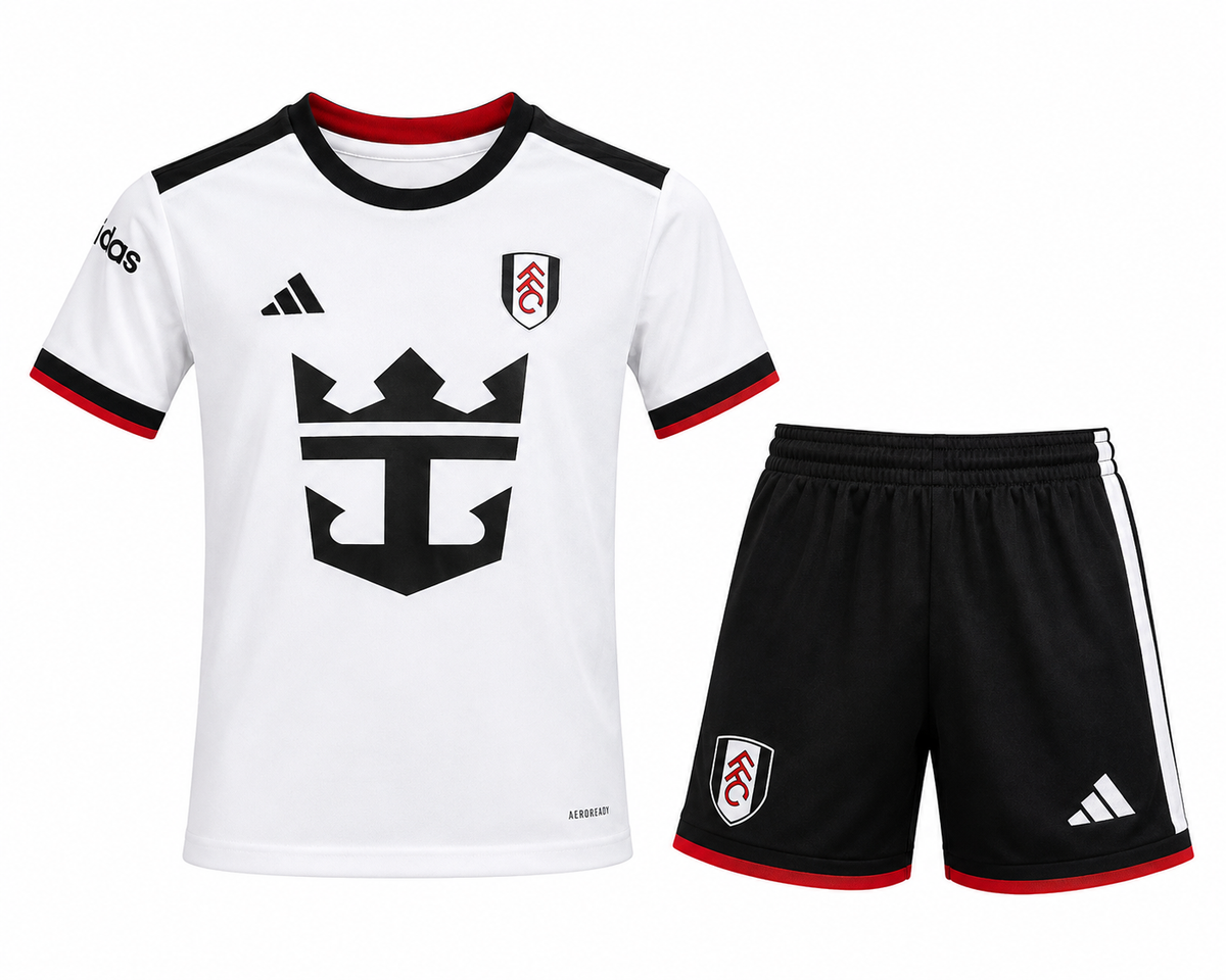 Conjunto Infantil Fulham 2026/27 - 1ª Equipación