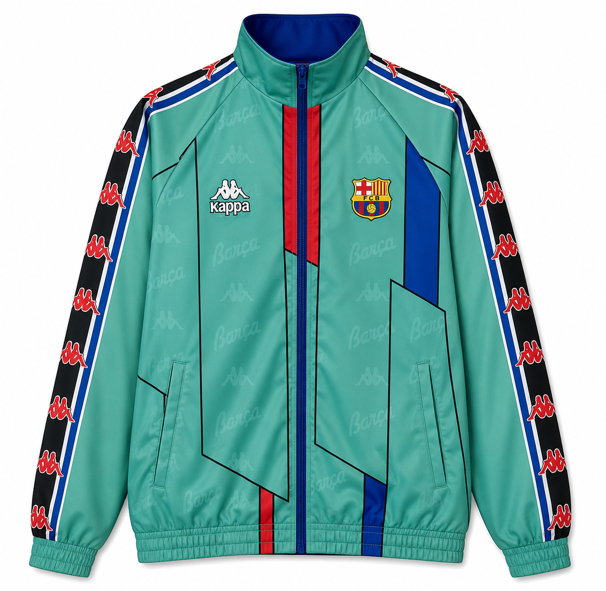 Cortavientos Retro Reversible Fc Barcelona
