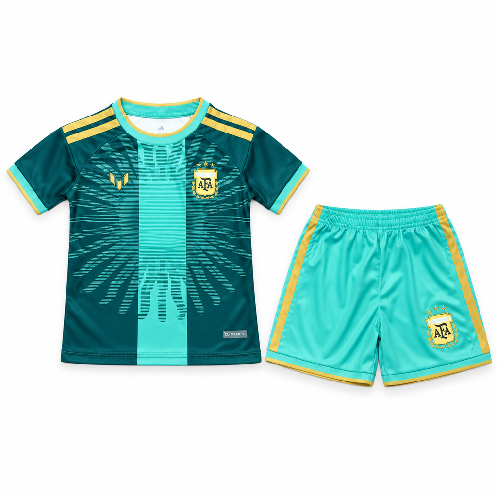 Conjunto Infantil Argentina Mundial 2026 - Edición Especial Despedida Messi