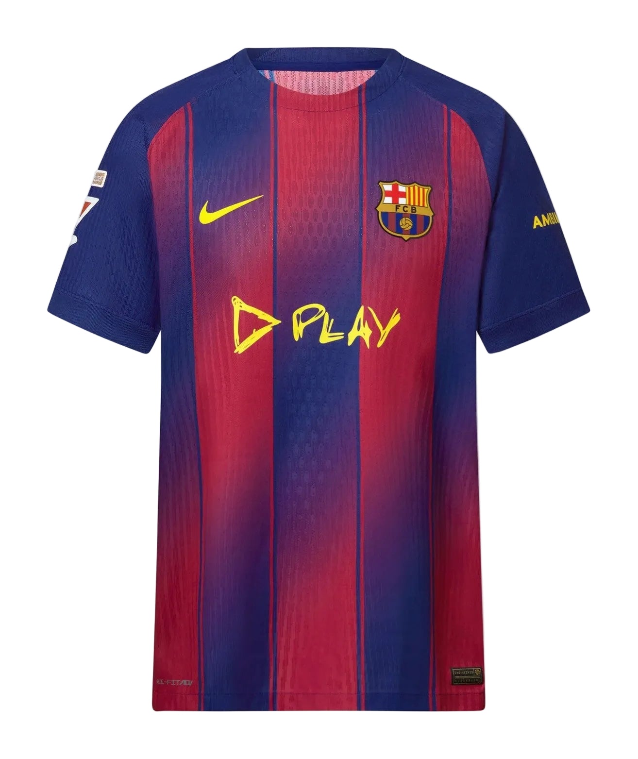 Camiseta Fc Barcelona Ed Sheeran 2025/26 - 1ª Equipación Edición Cantante