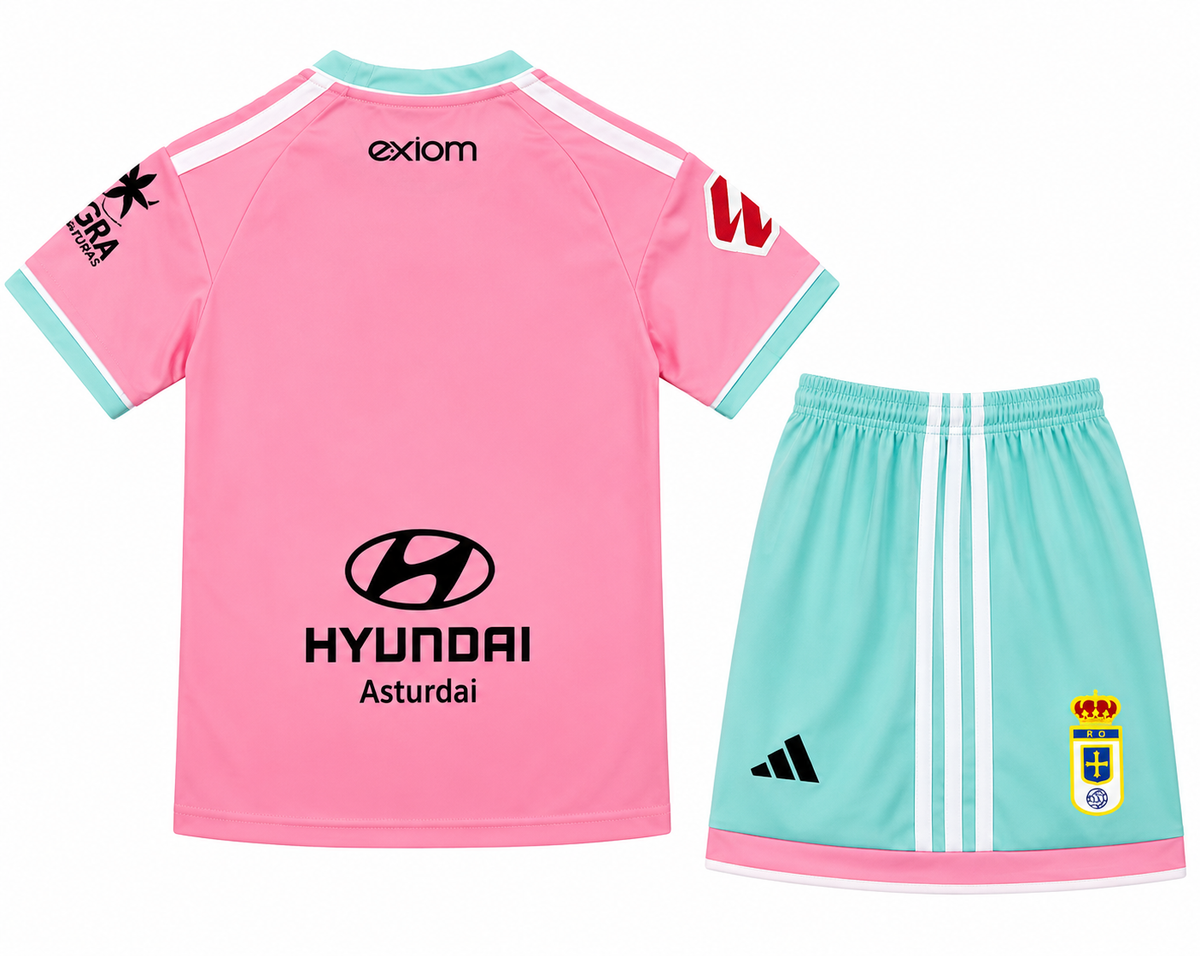 Conjunto Infantil Real Oviedo 2026/27 - 2ª Equipación