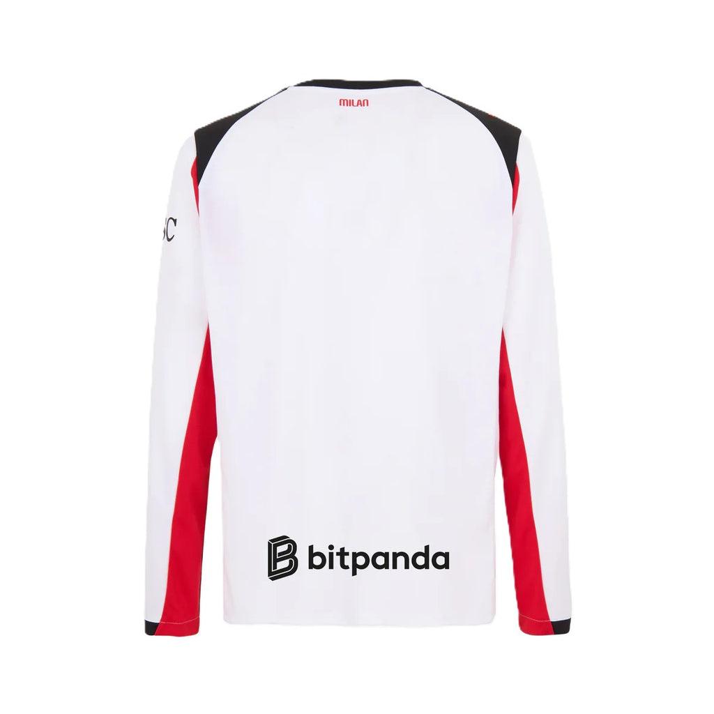 Camiseta Ac Milán 2025/26 - 2ª Equipación Manga Larga