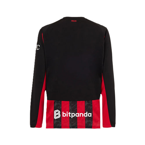 Camiseta Ac Milán 2025/26 - 1ª Equipación Manga Larga